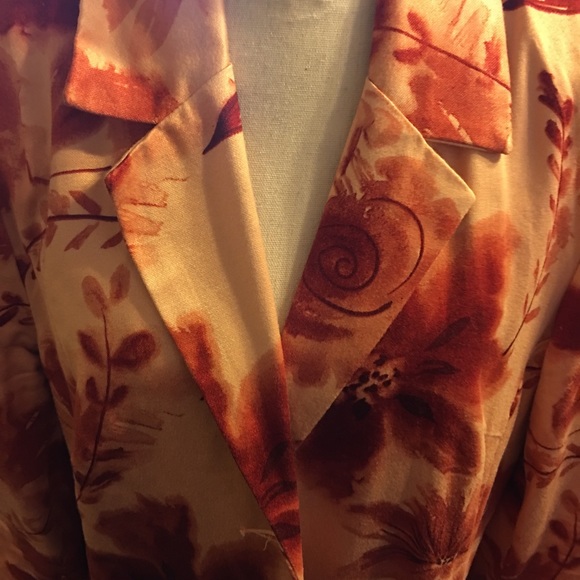 Newport News floral soft lined jacket 16 - Picture 6 of 7